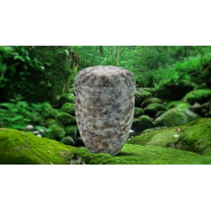 Biodegradable Cremation Ashes Funeral Urn / Casket - CONISTON SLATE